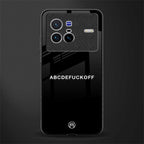 abcdefuckoff glass case for vivo x80 image
