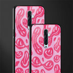 acid smiles bubblegum pink edition glass case for oppo reno 2z image-2
