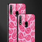 acid smiles bubblegum pink edition glass case for vivo u20 image-2