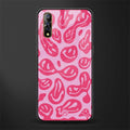 acid smiles bubblegum pink edition glass case for vivo z1x image