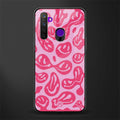 acid smiles bubblegum pink edition glass case for realme 5s image