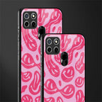acid smiles bubblegum pink edition glass case for realme narzo 30a image-2