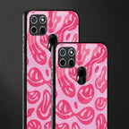acid smiles bubblegum pink edition glass case for realme c21 image-2
