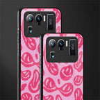 acid smiles bubblegum pink edition glass case for mi 11 ultra 5g image-2