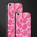 acid smiles bubblegum pink edition glass case for iphone 6s plus image-2