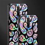 acid smiles chromatic edition glass case for poco x2 image-2