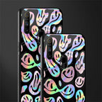 acid smiles chromatic edition glass case for realme narzo 10a image-2
