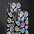 acid smiles chromatic edition glass case for oppo reno 3 pro image-2