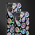 acid smiles chromatic edition glass case for samsung galaxy m51 image-2