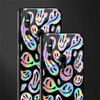 acid smiles chromatic edition glass case for vivo v15 image-2