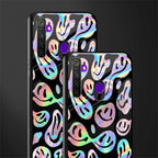 acid smiles chromatic edition glass case for realme 5i image-2