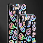acid smiles chromatic edition glass case for samsung galaxy a20 image-2