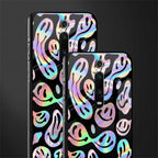 acid smiles chromatic edition glass case for redmi k20 pro image-2