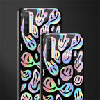 acid smiles chromatic edition glass case for realme xt image-2