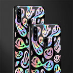 acid smiles chromatic edition glass case for samsung galaxy a20s image-2
