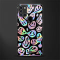 acid smiles chromatic edition glass case for samsung galaxy a21s image