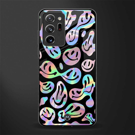 acid smiles chromatic edition glass case for samsung galaxy note 20 ultra 5g image