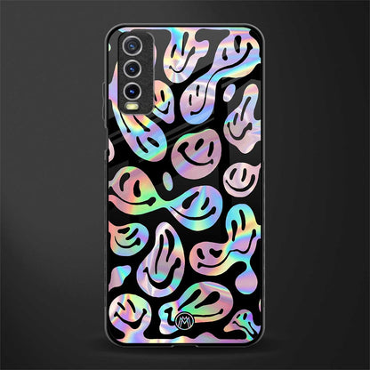 acid smiles chromatic edition glass case for vivo y20svivo y20avivo y20g image