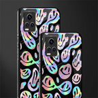 acid smiles chromatic edition glass case for vivo v20 image-2