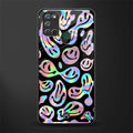 acid smiles chromatic edition glass case for realme 7i image