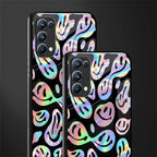 acid smiles chromatic edition glass case for oppo reno 5 pro image-2