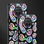 acid smiles chromatic edition glass case for mi 10i image-2