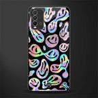 acid smiles chromatic edition glass case for redmi 9 power image