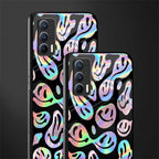 acid smiles chromatic edition glass case for realme x7 image-2