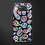 acid smiles chromatic edition glass case for poco x3 image