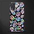 acid smiles chromatic edition glass case for oppo a54 image