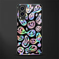 acid smiles chromatic edition glass case for vivo v21e 5g image