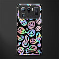 acid smiles chromatic edition glass case for mi 11 ultra 5g image
