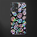 acid smiles chromatic edition glass case for vivo v23 pro 5g image