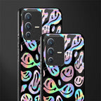 acid smiles chromatic edition glass case for vivo v23 5g image-2