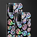 acid smiles chromatic edition glass case for vivo x60 image-2