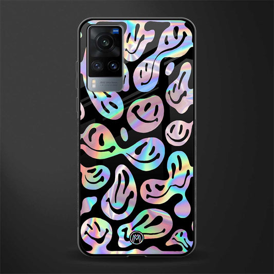 acid smiles chromatic edition glass case for vivo x60 image