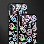 acid smiles chromatic edition glass case for samsung a21 image-2