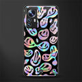 acid smiles chromatic edition back phone cover | glass case for xiaomi 12 pro