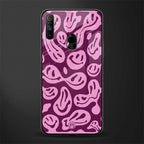 acid smiles grape edition glass case for realme narzo 20a image