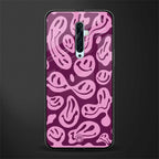 acid smiles grape edition glass case for oppo reno 2z image