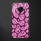 acid smiles grape edition glass case for vivo s1 pro image
