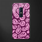 acid smiles grape edition glass case for vivo v17 pro image