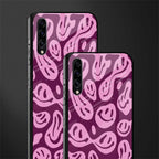 acid smiles grape edition glass case for samsung galaxy a30s image-2