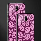 acid smiles grape edition glass case for redmi 8a image-2