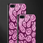 acid smiles grape edition glass case for realme c1 image-2