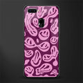 acid smiles grape edition glass case for oppo a7 image