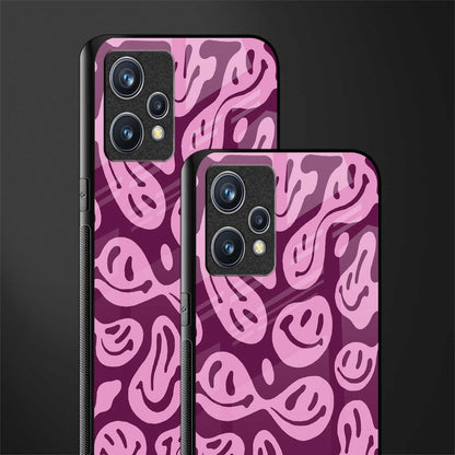 acid smiles grape edition glass case for realme 9 pro plus 5g image-2
