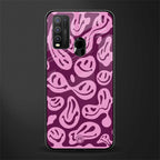 acid smiles grape edition glass case for vivo y50 image