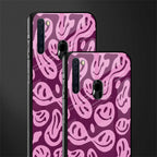 acid smiles grape edition glass case for samsung a21 image-2