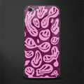 acid smiles grape edition glass case for iphone 6 plus image